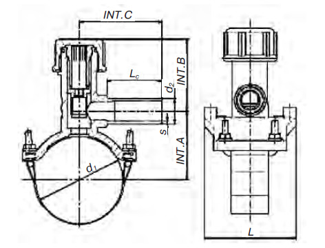 �������� ����� �� ���������� ������� ������������ SDR 11 PE 100 PN 10